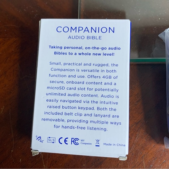 BNIB ESV Audio Bible Player Megavoice Companion - Picture 9 of 11